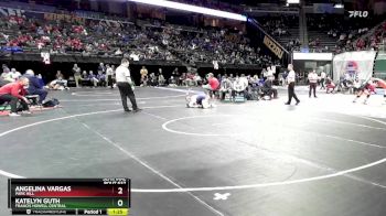 125 Class 2 lbs Semifinal - Katelyn Guth, Francis Howell Central vs Angelina Vargas, Park Hill