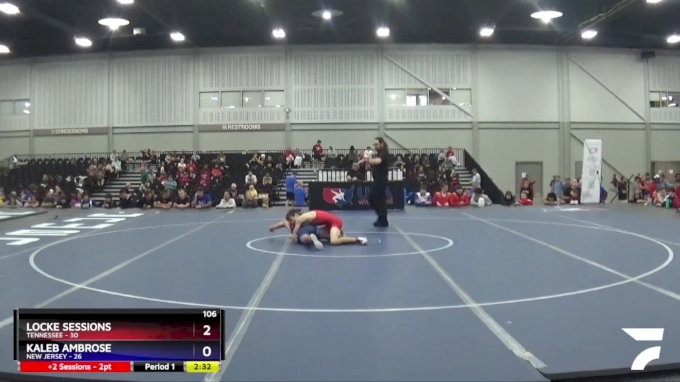 106 lbs Semis & 3rd Wb (16 Team) - Locke Sessions, Tennessee vs Kaleb ...