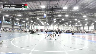 80 lbs Rr Rnd 1 - Finnegan Wheeler, Mat Warriors Gold MS - MS vs Dominic Boblak, Gold Standard Wrestling - MS