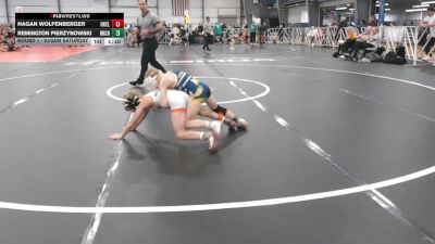 64 lbs Round 1 - 9:00am Saturday - Hagan Wolfenberger, Oklahoma Elite vs Remington Pierzynowski, Team Michigan