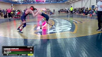 174 lbs Champ. Round 1 - Eli Crum, Lycoming vs Connor Hoefling, Gettysburg