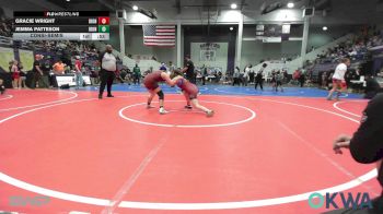 120 lbs Consolation - Gracie Wright, IRONMEN Wrestling Club vs Jemma Patteson, IRONMEN Wrestling Club