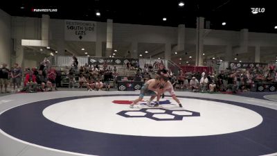 77 lbs Cons. Round 7 - Hixon Canto, Mustang Wrestling Club vs Nicolas Lozano, Arkansas RTC