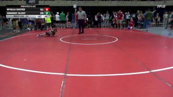 51 lbs 7th Place - Myalla Easter, Falls vs Kennedy Slody, Springville