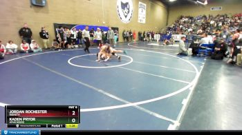 132 lbs Champ. Round 1 - Kaden Pryor, Atascadero vs Jordan Rochester, Righetti