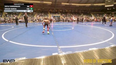 45 lbs Final - Zayla Vandermark, Viking Wrestling Club (IA) vs Azalea Garcia, Team Valley Wrestling Club