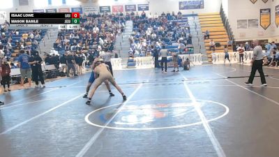 144 lbs Quarterfinals (8 Team) - Mason Basile, Jesuit vs Isaac Lowe, Lake Gibson