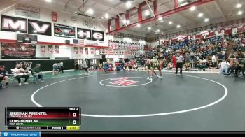 170 lbs Cons. Round 4 - Elias Beniflah, Mira Costa vs Jeremiah Pimentel, Coachella Valley