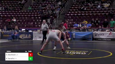 189 lbs First Round - Dean Bechtold, Owen J. Roberts vs Rocco Serafini, Central Mountain