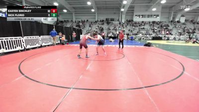 170 lbs Consi Of 16 #1 - Easten Binckley, NC vs Nick Florio, FL
