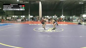 144 lbs Colby Groce, 84 ATHLETES vs Braden Walker, OTM WALTERS WRESTLING