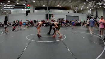 120 lbs Round 3 (4 Team) - Kade Pudwill, Kardiac Kidz vs Lucas Copper, Smitty`s Barn