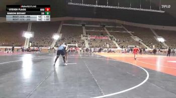 285 lbs Semifinal - Simeon Bryant, Bluefield State vs Steven Flagg, Huntingdon