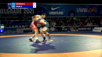 97 kg Quarterfinal - Beytullah Kayisdag, Tur vs Robert Ersek, Hun