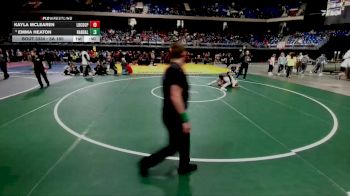 5A 185 lbs 3rd Place Match - Emma Heaton, Canyon Randall vs Kayla McLearen, Lubbock Cooper