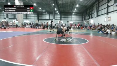 120 lbs Allday - Alex Arroyo, SOUTH AUGUSTA WRESTLING vs Alex Sardelis, RED LION WRESTLING CLUB