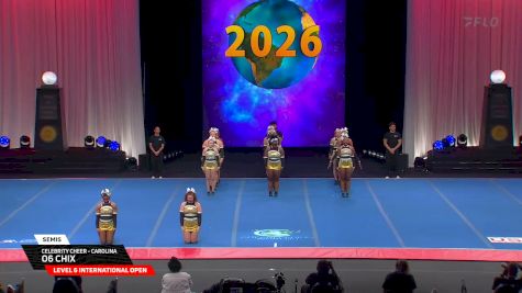 Celebrity Cheer - Carolina - O6 Chix [2026 L6 International Open Semis] 2026 The Cheerleading Worlds