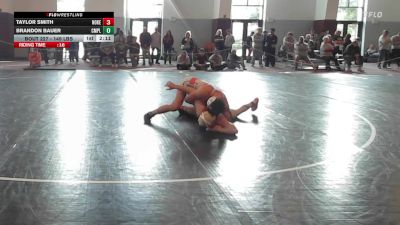 149 lbs Quarterfinal - Taylor Smith, Noke Wrestling RTC vs Brandon Bauer, Campbell