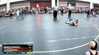 61 lbs Round 1 - Barrett Giadrosich, Panda Alliance vs Colten Weidman, Team Palmetto