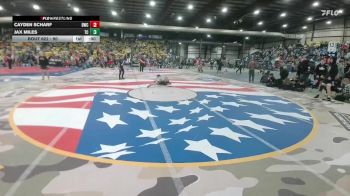 100 lbs Cons. Round 3 - Alex Anderson, Douglas Wrestling Club vs Dallas Barrick, Heartland Wrestling Academy