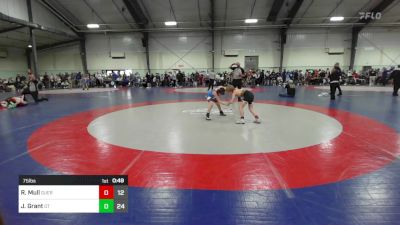 75 lbs Semifinal - Reed Mull, Guerrilla Wrestling Academy vs Jacob Grant, Dendy Trained Wrestling