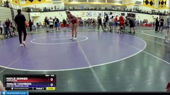 152 lbs Round 1 - Maylie Skinner, Unattached vs Paislee Chambers, Wes-del Wrestling Club