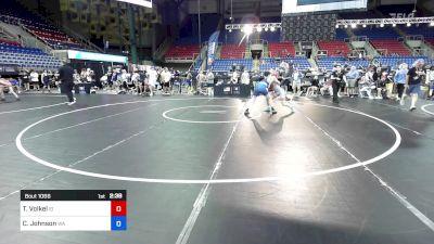 132 lbs Rnd Of 128 - Talan Volkel, ID vs Colton Johnson, WA