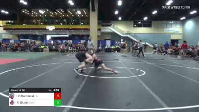 174 lbs Round Of 32 - Zachary Kaminski, Liberty vs Adam Gluck, Ohio State WC