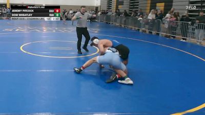 174Green lbs Rr Rnd 4 - Jeremy Pitcock, Columbia vs Dom Wheatley, Franklin & Marshall