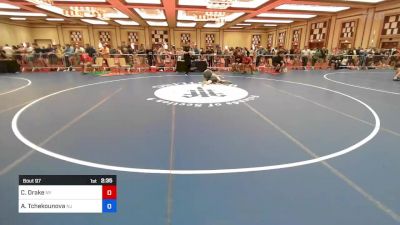 117 lbs 5th Place - Cailan Drake, Ny vs Alexandra Tchekounova, Nj