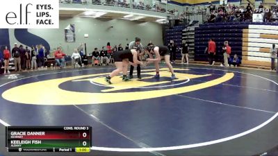 170 lbs. Cons. Round 3 - Keeleigh Fish, Albany vs Gracie Danner, Kearney