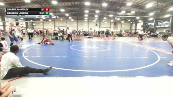 142 lbs Rr Rnd 2 - Charlie Tanksley, MF Army MS - MS vs Brandon Laurell, Claw & Conquer - MS