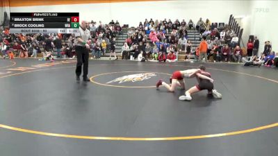 90 lbs Quarterfinal - Braxton Brink, DC Elite vs Brock Cooling, Wrath