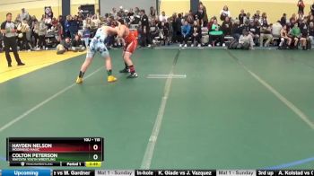 115 lbs Round 1 - Colton Peterson, Wayzata Youth Wrestling vs Hayden Nelson, Moorhead Magic