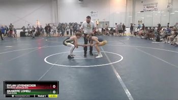 112 lbs Cons. Round 3 - Dylan Leyendecker, Michigan Grappler RTC vs Giuseppe Lomeli, Team EL1TE