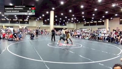 190 lbs Champ. Round 2 - Caleb Shartle, Gator Wrestling Club - Northsh vs JaMichael Treadwell, Bishop Wrestling