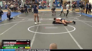 145 lbs Champ. Round 1 - Marcus Trejo, Cataline`s Wildcats vs Conrad Bershad, Beverly Hills High School