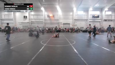 80 lbs Round 5 (8 Team) - Dominic Boblak, Ohio Gold Black vs James Wirick, Donahue WA