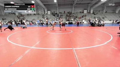 145 lbs Rr Rnd 3 - Landen Chapman, Elite NJ Boys Black vs IAN SZEWCZAK, Beach Boyz Wrestling Club