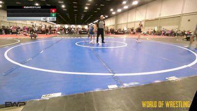 85 lbs Quarterfinal - Kole Nelson, Untouchables 14u Purple vs Alfredo Garza Natale, Best Trained 14U 2