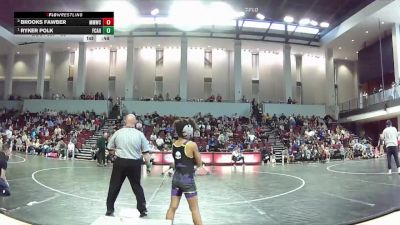 53 lbs 1st Place Match - Ryker Polk, Great Bridge Wrestling Club vs Brooks Fawber, Midlothian Miners Wrestling Club