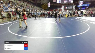 138 lbs Cons 64 #2 - Zac Bleess, MO vs Jude Finch, IL