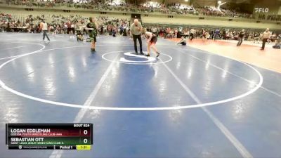 125 lbs Champ. Round 2 - Sebastian Ott, Saint Louis Jesuit Wrestling Club-A vs Logan Eddleman, Odessa Youth Wrestling Club-AAA