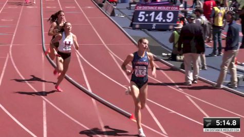 Women's Distance Medley Relay Championship, Event 347, Finals 1