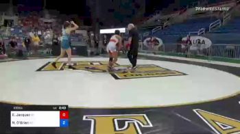 100 lbs Consi Of 16 #1 - Eyvori Jacquez, Colorado vs Nyla O'Brien, Washington