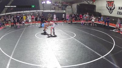 117 lbs Champ. Round 2 - Noah Schulz, Alaska vs Quinn Salois