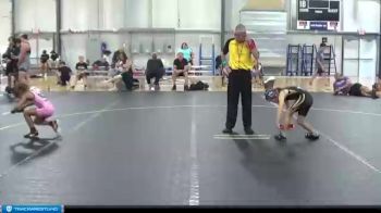 53 lbs Round 4 (6 Team) - Natalie Roberts, American Gladiators-Lady Saints vs Nyla Rhodes, Hastings Wrestling Academy