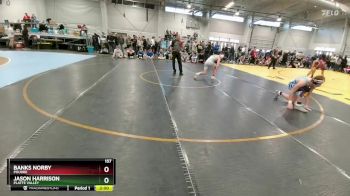 157 lbs Champ. Round 2 - Jason Harrison, Platte Valley vs Banks Norby, Poudre