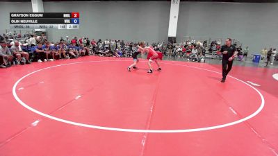 165 lbs Grayson Eggum, Minnesota Blue vs Olin Neuville, Wisconsin Blue