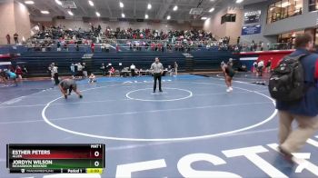 235 lbs Quarterfinal - Esther Peters, Allen vs Jordyn Wilson, Richardson Berkner